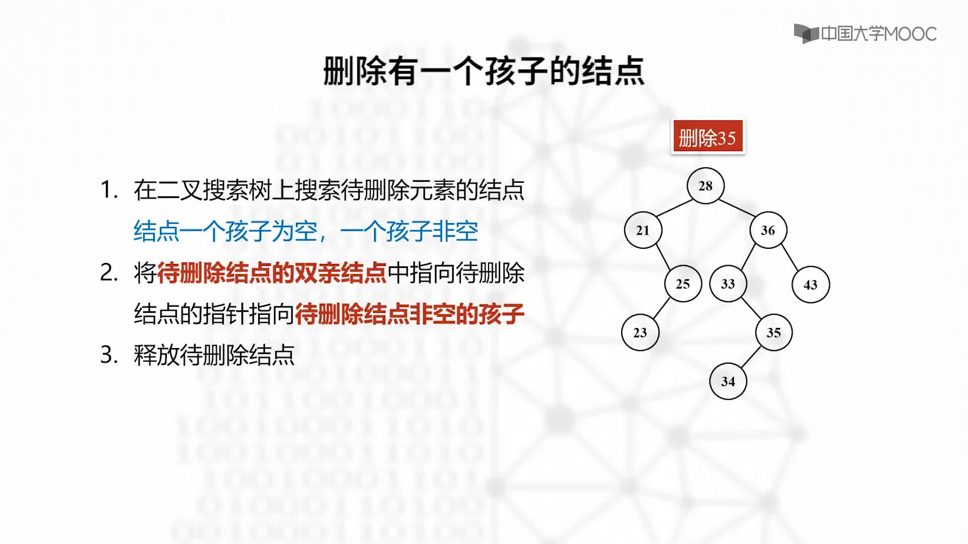 结构数据：7.1.3 二叉搜索树的删除操作-教学视频(2)#结构数据 