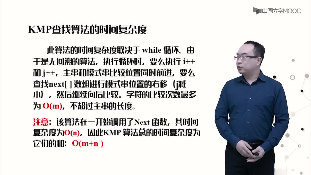 數據結構：4.4.2 串的模式匹配-KMP算法視頻(3)#結構數據 