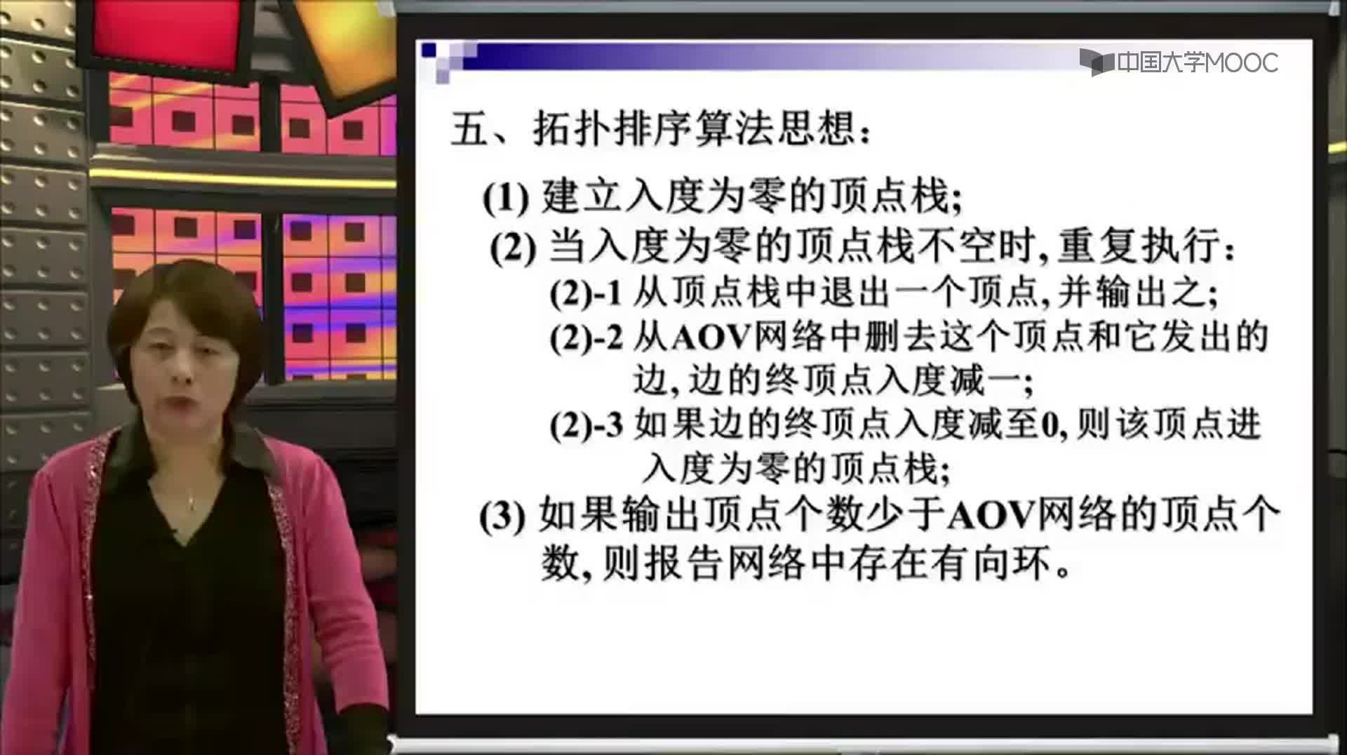 结构数据：拓扑排序算法(2)#结构数据 