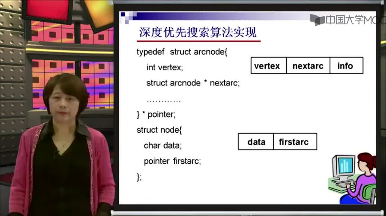 结构数据：深度优先搜索递归算法实现(2)#结构数据 