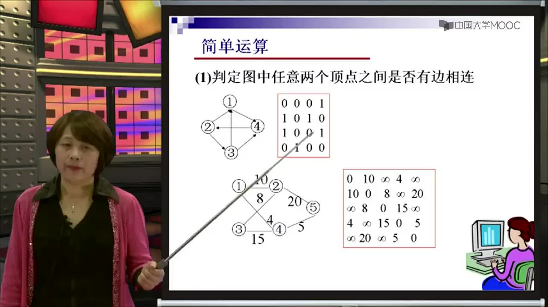 结构数据：邻接矩阵的简单运算(2)#结构数据 