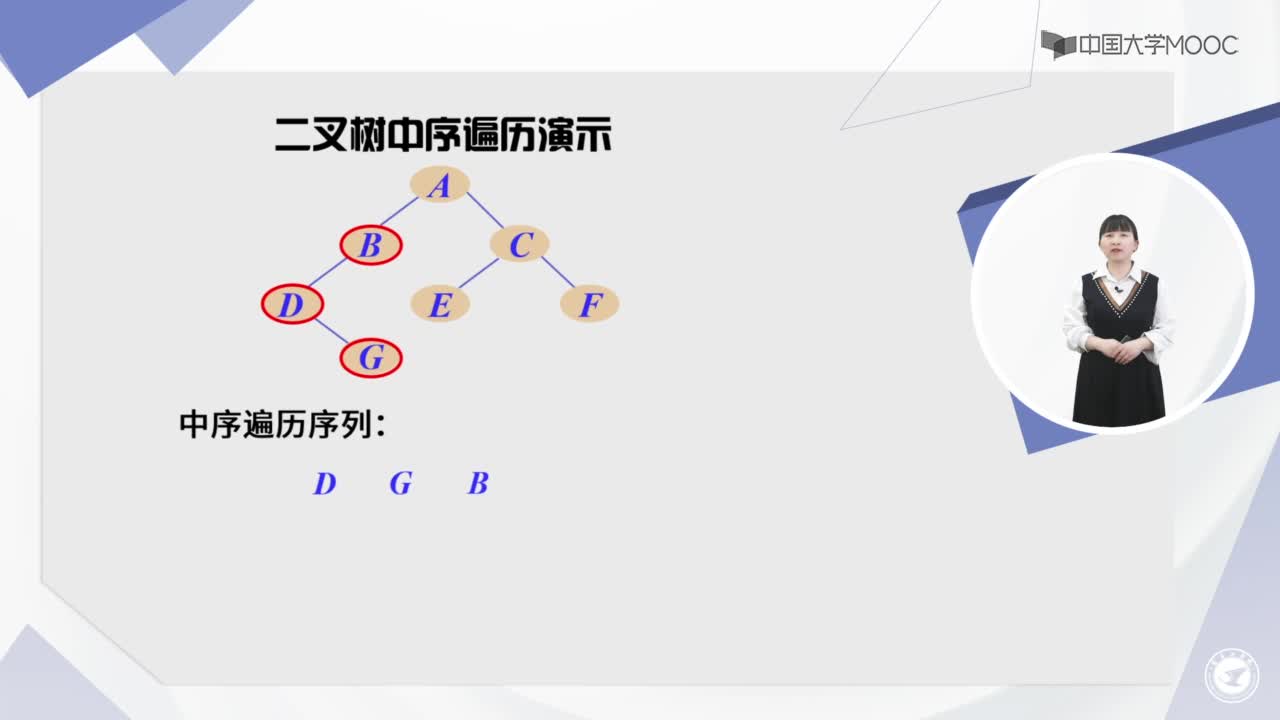 數據結構：5.5二叉樹的遍歷－授課視頻(2)#結構數據 