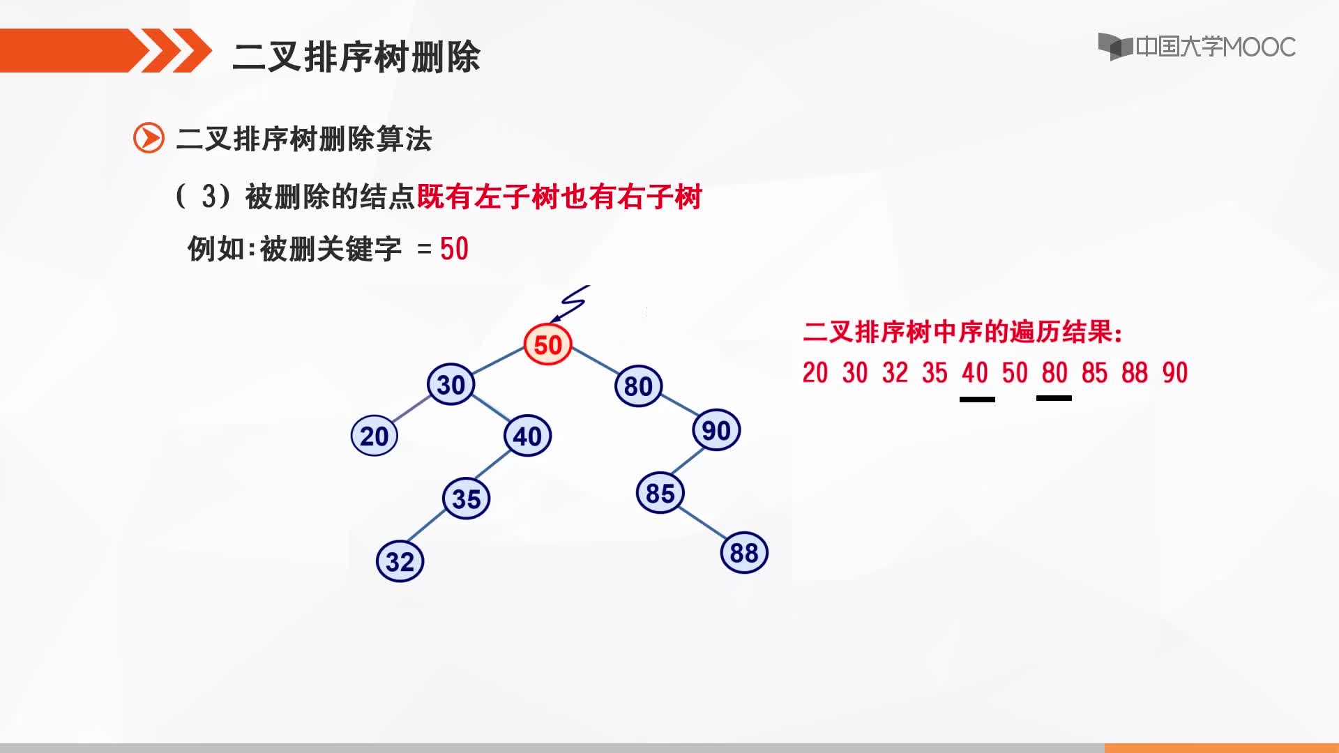 数据结构：二叉排序树的删除(2)#结构数据 