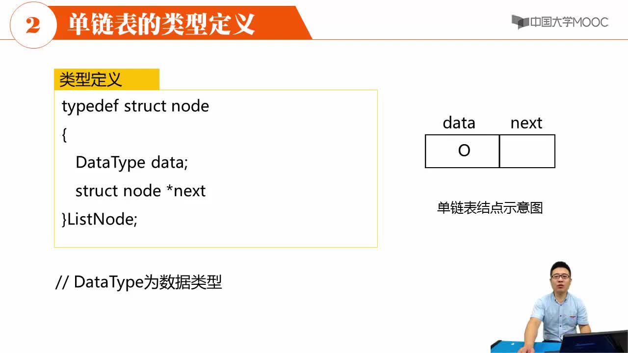 数据结构：单链表的定义及建立运算(2)#结构数据 