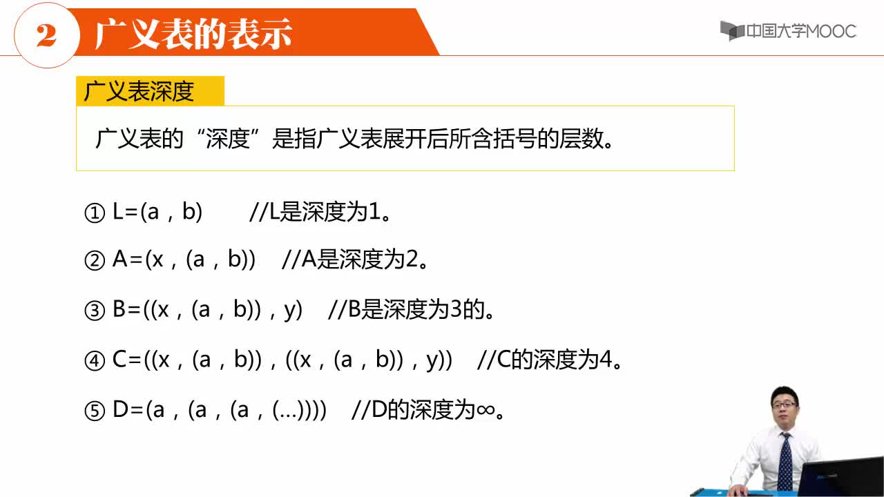 数据结构：广义表的概念及运算(2)#结构数据 