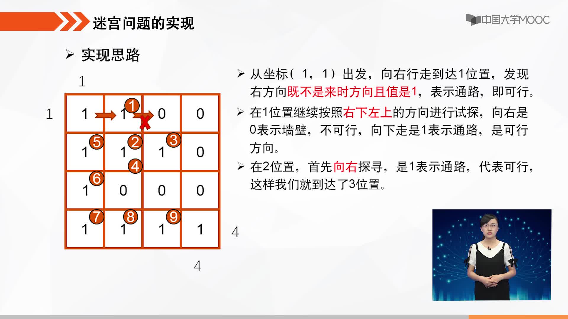 数据结构：栈的应用—迷宫实验(2)#结构数据 