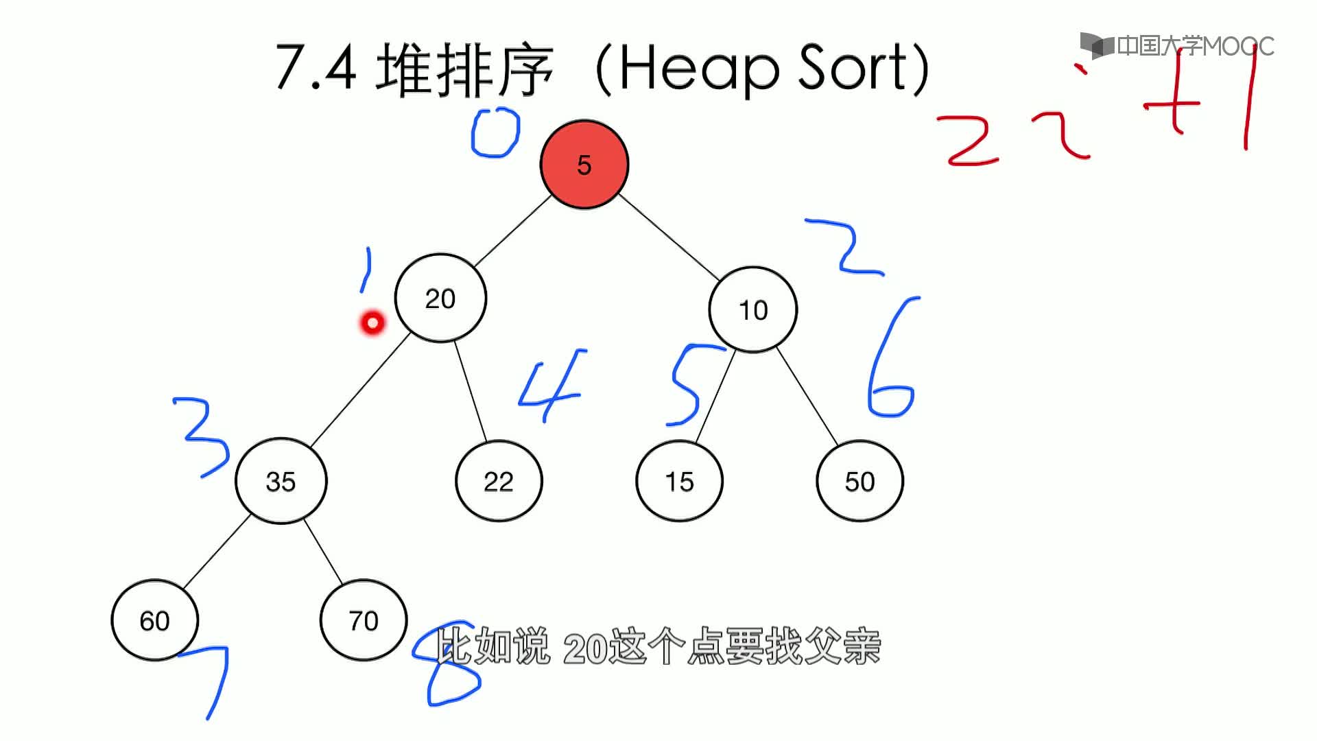 數據結構與算法：7.4 堆排序-2-實現(2)#結構數據 