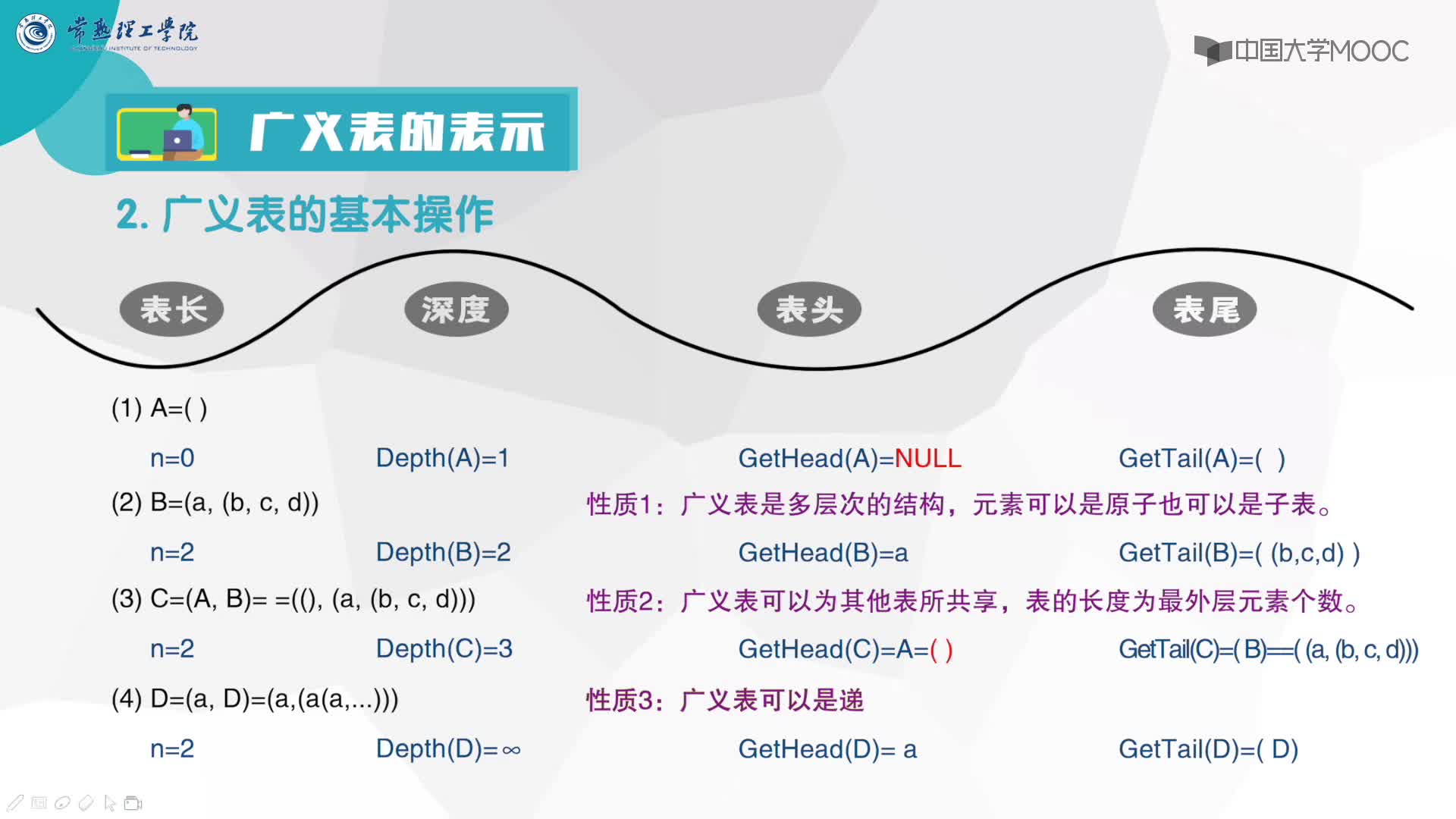 數據結構與算法：廣義表的表示(2)#結構數據 