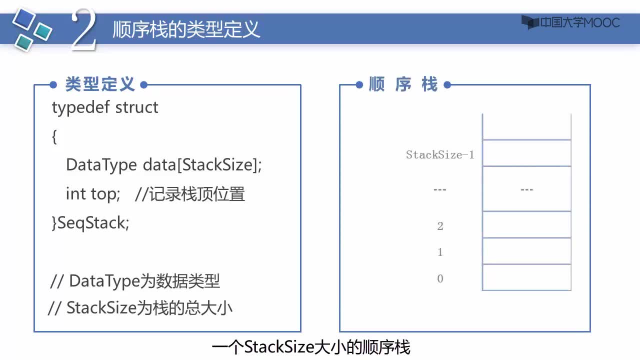 數據結構：順序棧的定義(2)#結構數據 