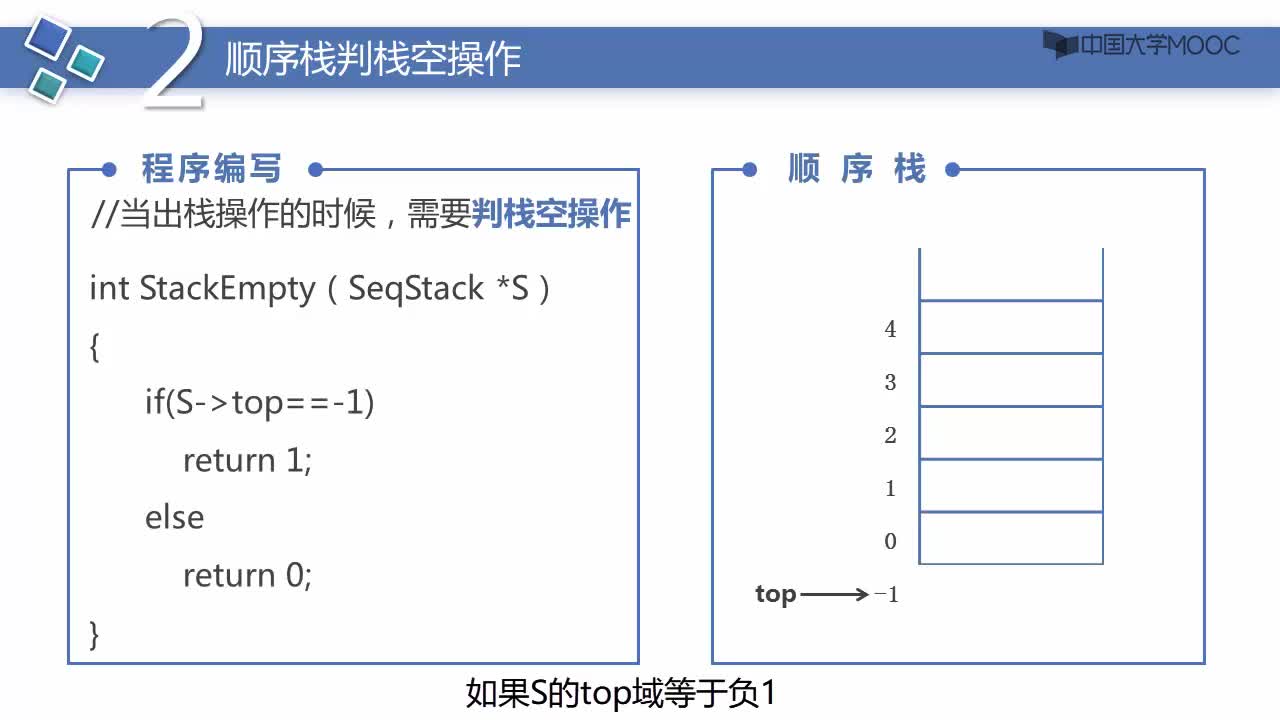 數(shù)據(jù)結構：順序棧初始化、判棧空和棧滿運算(2)#結構數(shù)據(jù) 