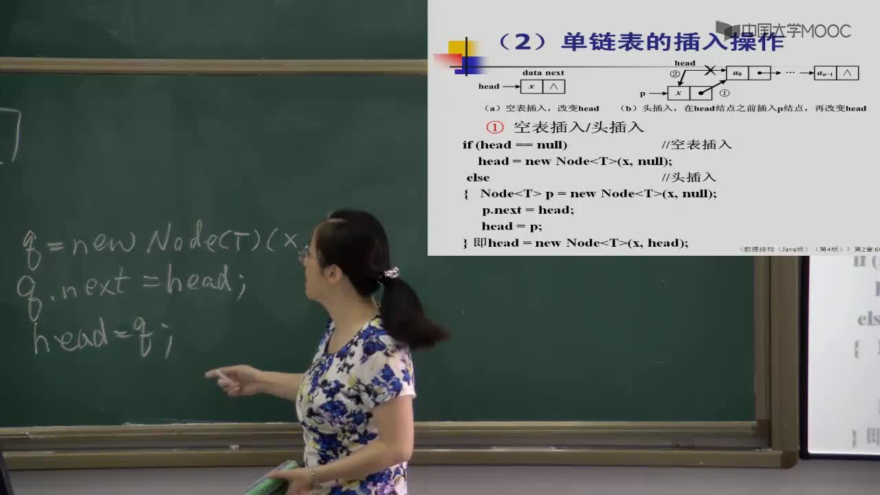 數據結構：28_2.3.2 單鏈表 1~2.插入和刪除(2)(2)#結構數據 