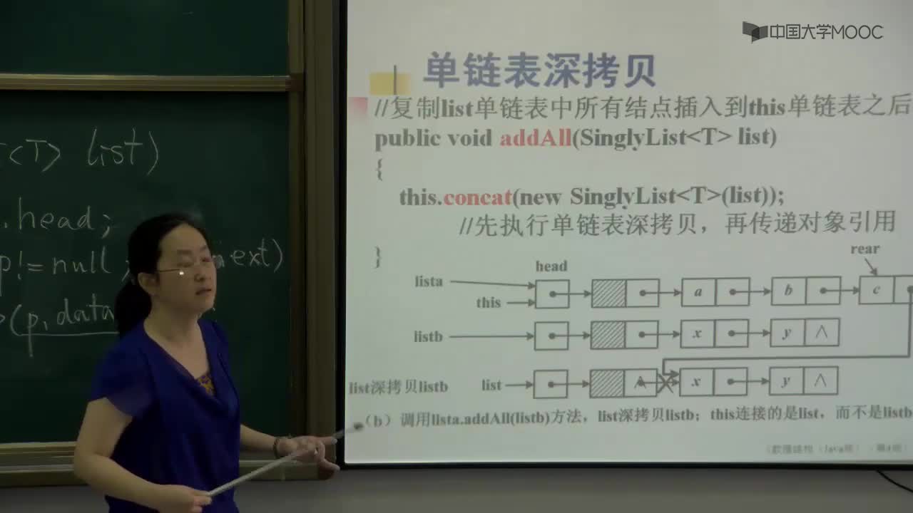 數據結構：40_2.3.2 單鏈表 5.拷貝 6.排序(2)(2)#結構數據 