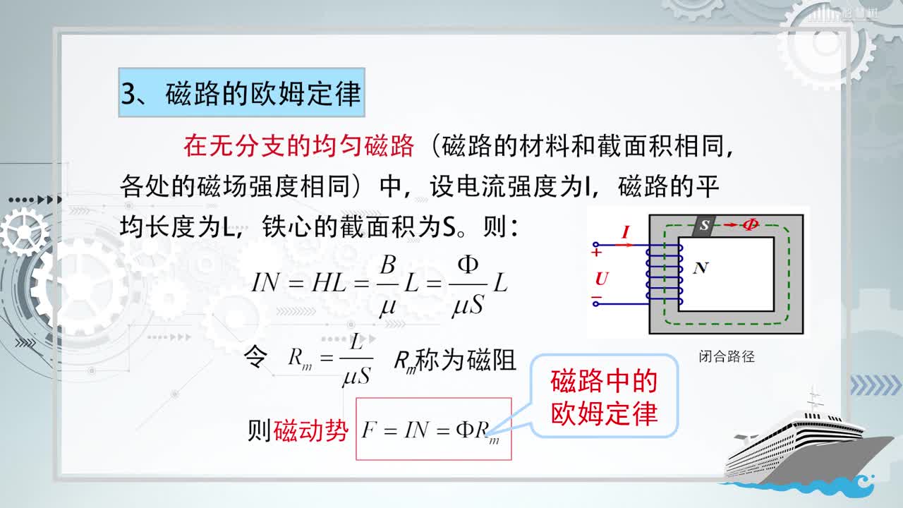 [1.3]--磁路基本定律(2)#硬声创作季 