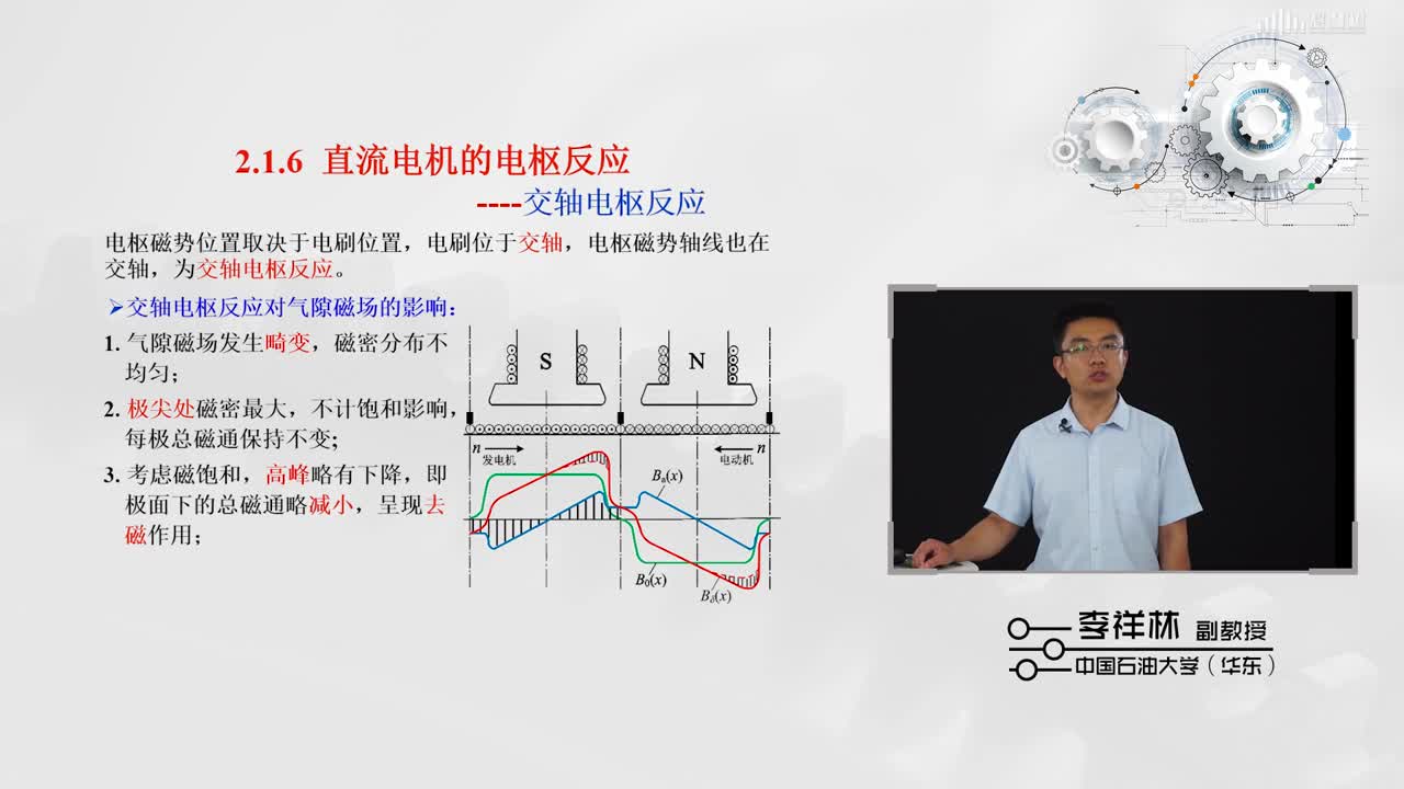 [2.1.6]--直流電機(jī)的電樞反應(yīng)(2)#硬聲創(chuàng)作季 