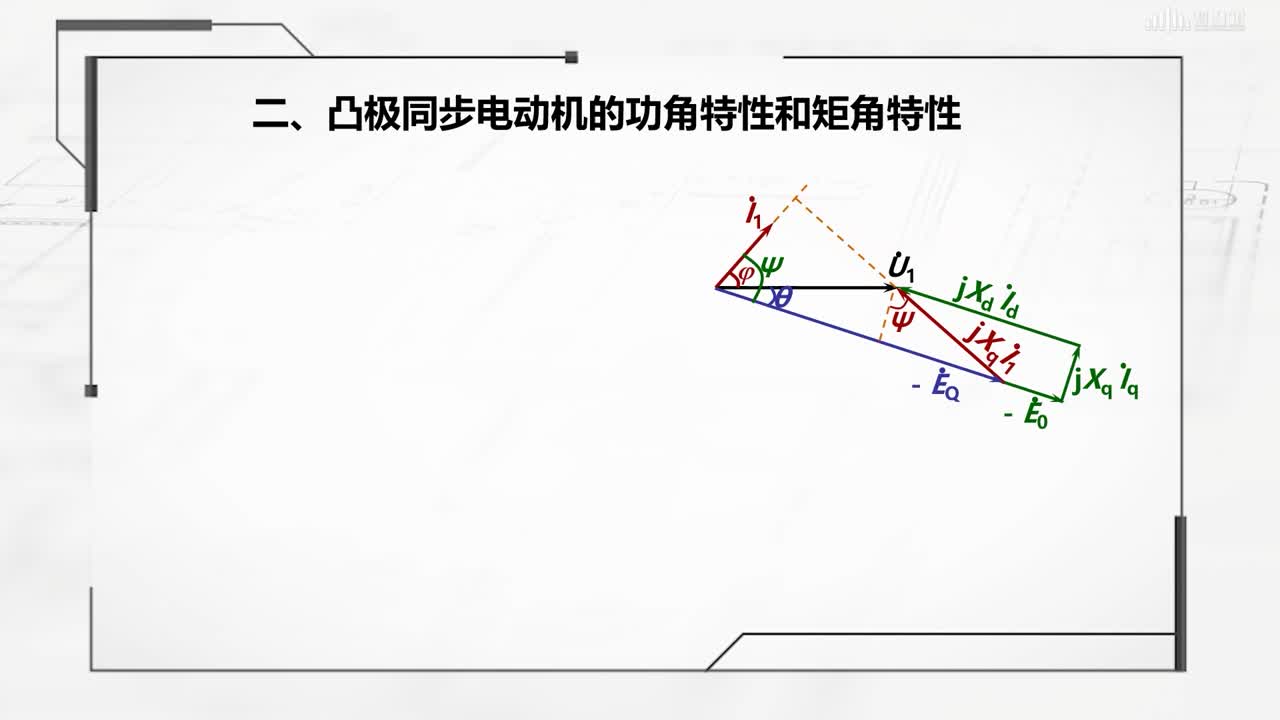 [5.4]--三相同步电动机的运行特性(2)#硬声创作季 