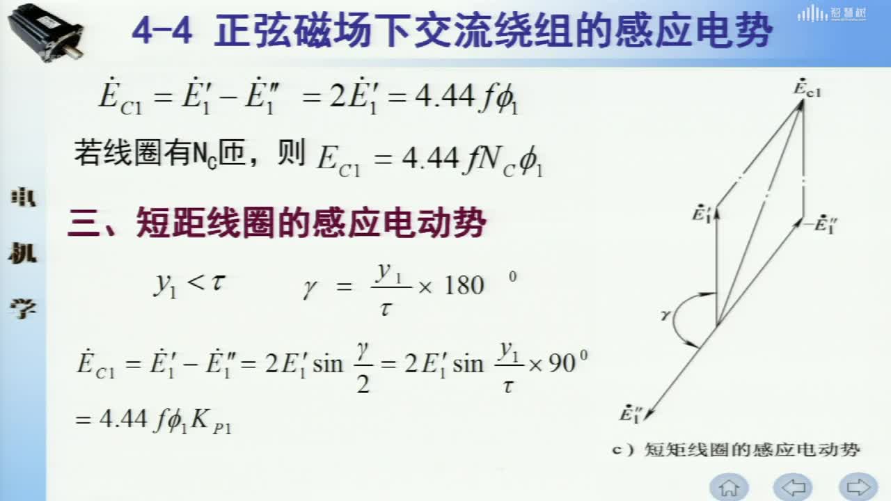 [5.3]--正弦磁场下交流绕组的感应电动势(2)#硬声创作季 
