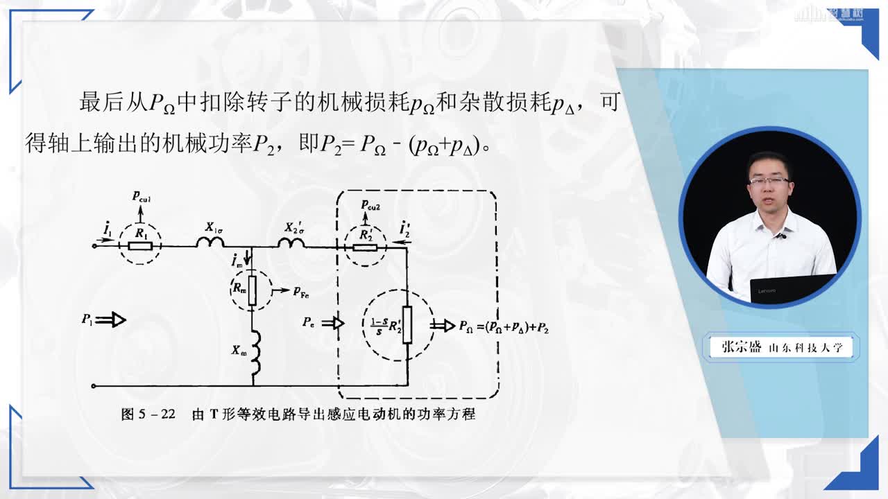 [6.4]--三相感應(yīng)電動(dòng)機(jī)的功率方程和轉(zhuǎn)矩方程(3)#硬聲創(chuàng)作季 