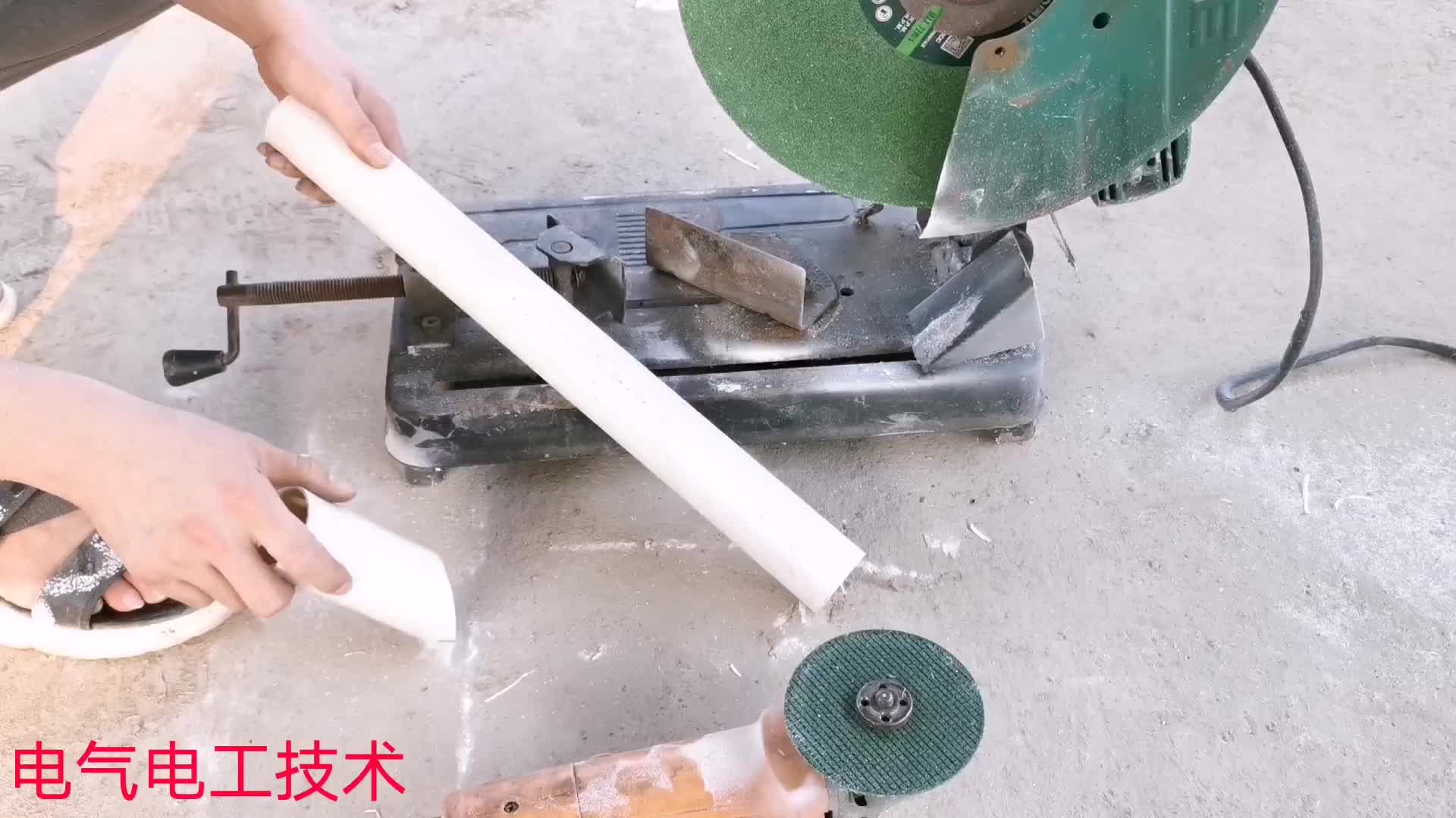 90度彎頭下料技巧，老電工留下的手藝不能埋沒(méi)，我只學(xué)了一點(diǎn)皮毛