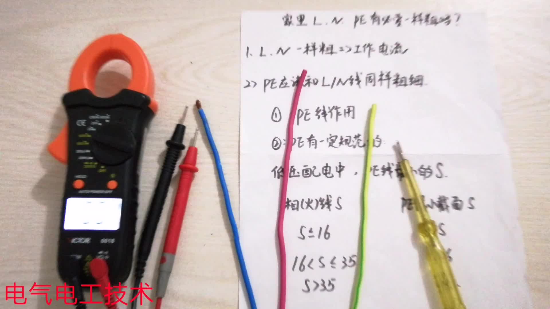 如果有電工告訴你：家里地線沒必要和火線一樣粗，那肯定是假電工