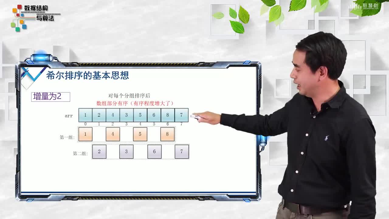 數據結構與分析：[10.2.2]--希爾排序(2)#硬聲創作季 