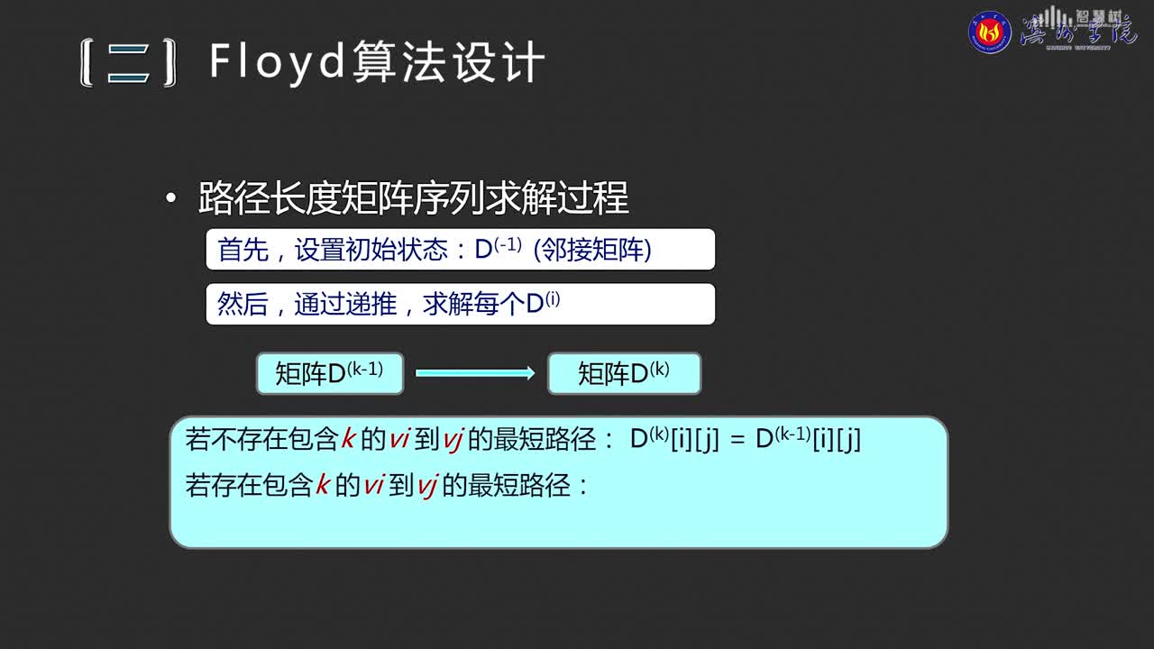 數(shù)據(jù)結(jié)構(gòu)與分析：[6.6.3]--多源頂點最短路徑問題(2)#硬聲創(chuàng)作季 