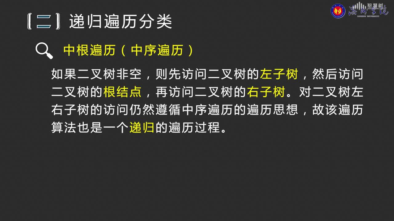 數據結構與分析：[5.3]--二叉樹的遞歸遍歷算法(2)#硬聲創作季 