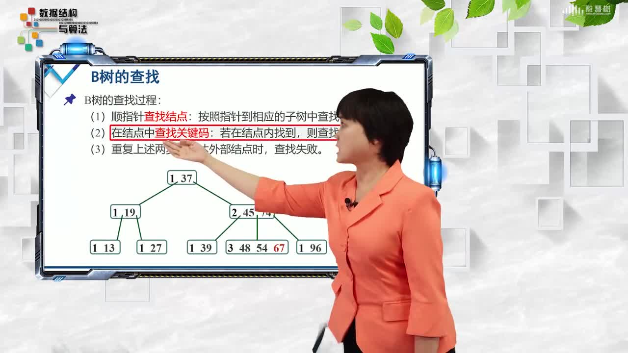 數據結構與分析：[9.3.3]--B_樹的插入(2)#硬聲創作季 