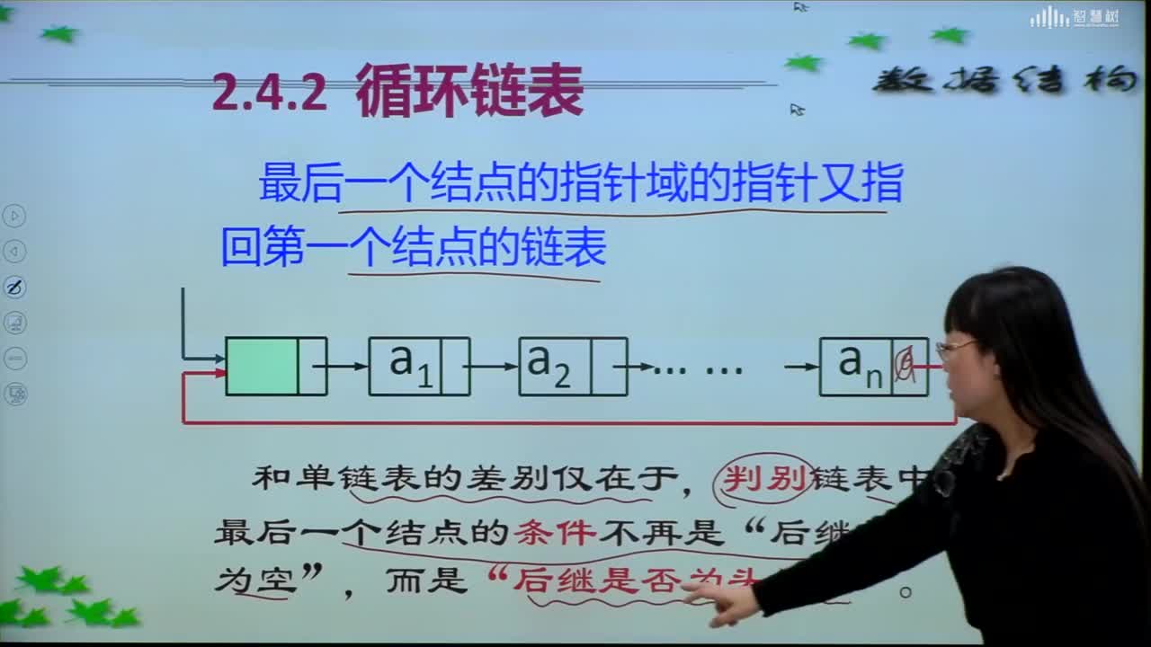 數據結構與算法：[2.8]--循環鏈表和雙向循環鏈表(2)#硬聲創作季 