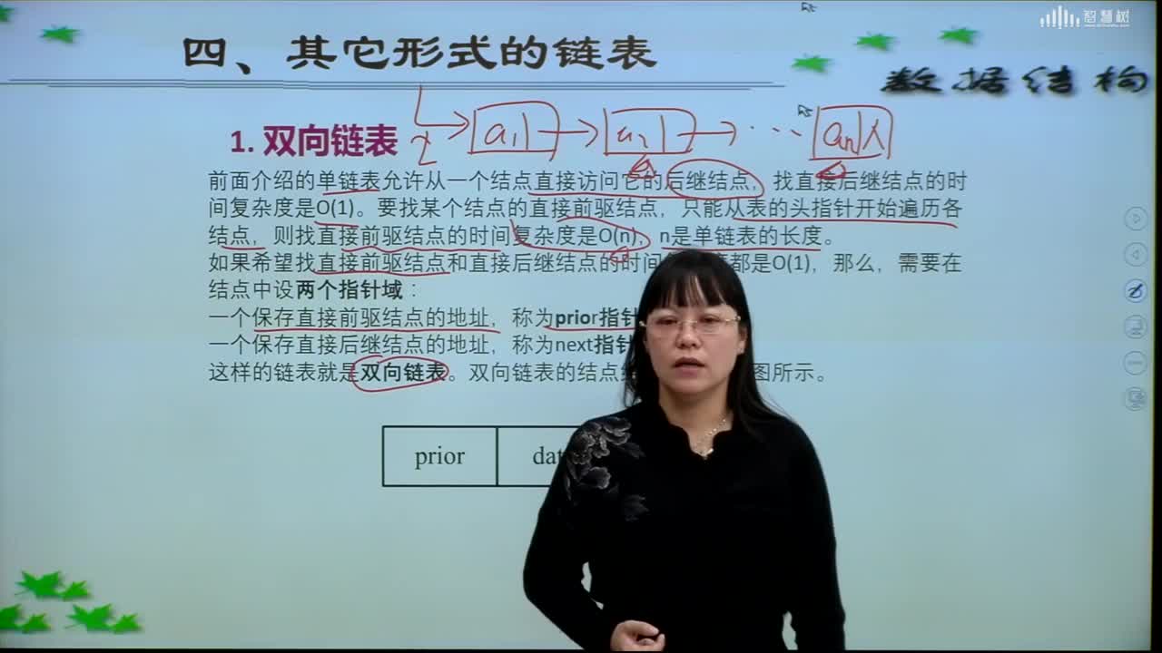 數(shù)據(jù)結(jié)構(gòu)與算法：[2.7.1]--雙向鏈表的定義(2)#硬聲創(chuàng)作季 