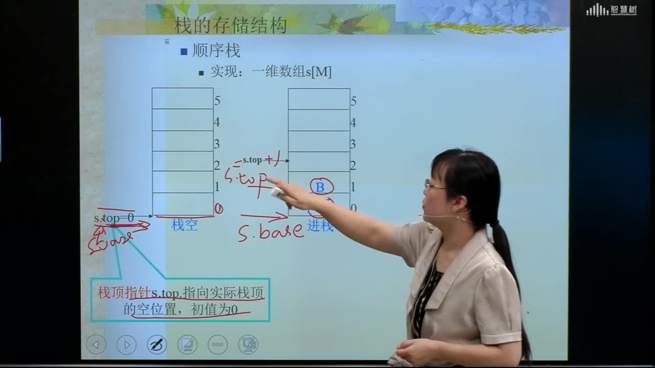 數據結構與算法：[3.3.2]--棧的順序存儲表示2(2)#硬聲創作季 