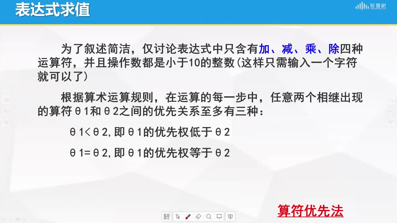數據結構與算法：[3.4]--棧的引用舉例—表達式求值(2)#硬聲創作季 