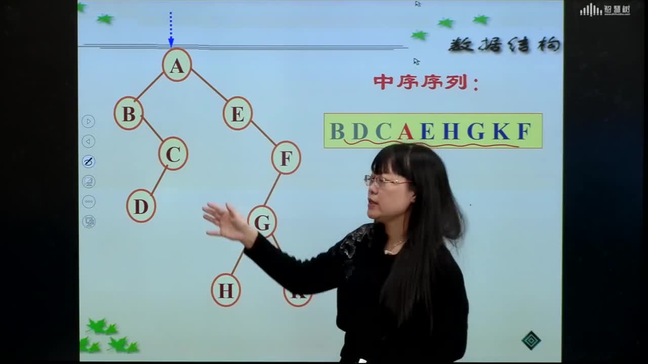 數據結構與算法：[5.3.4]--遍歷的應用舉例1(2)#硬聲創作季 