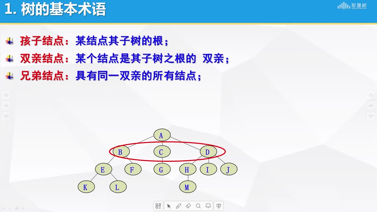 數(shù)據(jù)結(jié)構(gòu)與算法：[6.3]--樹的基本術(shù)語(2)#硬聲創(chuàng)作季 