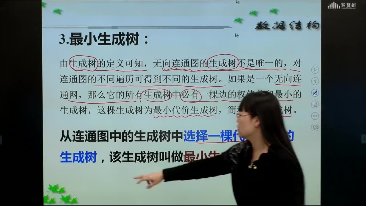 數據結構與算法：[6.4.1]--最小生成樹(2)#硬聲創作季 