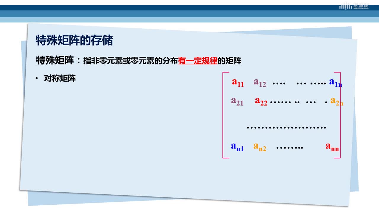 數(shù)據(jù)結(jié)構(gòu)與算法：[5.5]--特殊數(shù)組(2)#硬聲創(chuàng)作季 