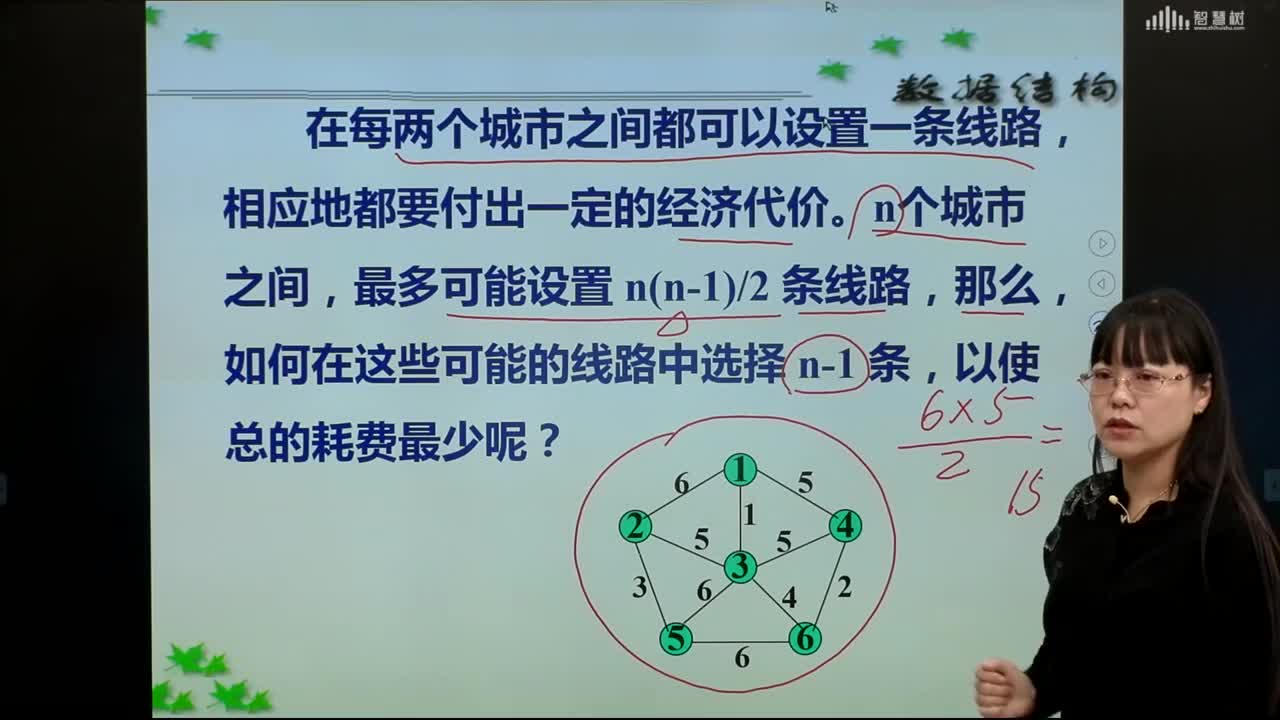 數據結構與算法：[6.4.2]--最小生成樹的實際應用及方法的引入(2)#硬聲創作季 