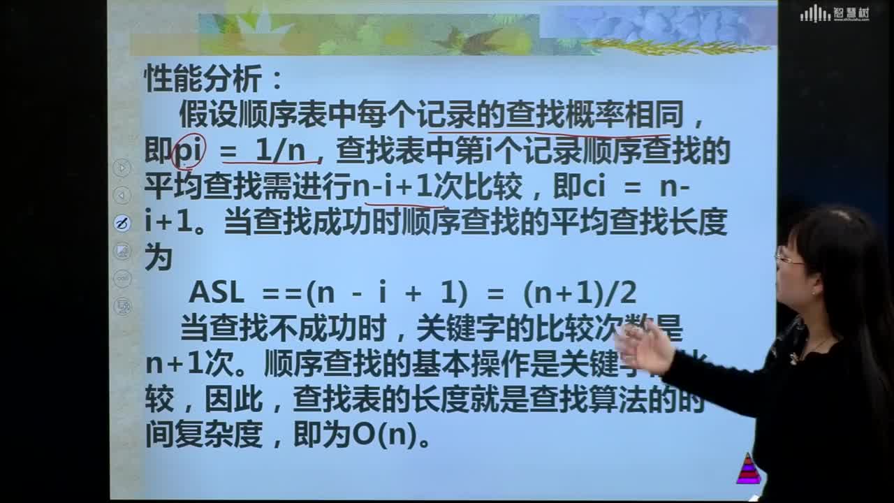 數據結構與算法：[7.2.5]--順序查找的性能分析(2)#硬聲創作季 