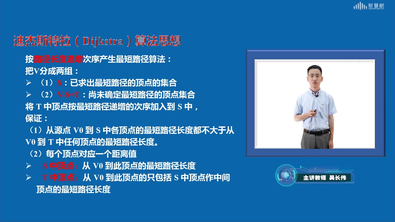 數(shù)據(jù)結(jié)構(gòu)與算法：[7.9]--最短路徑(2)#硬聲創(chuàng)作季 