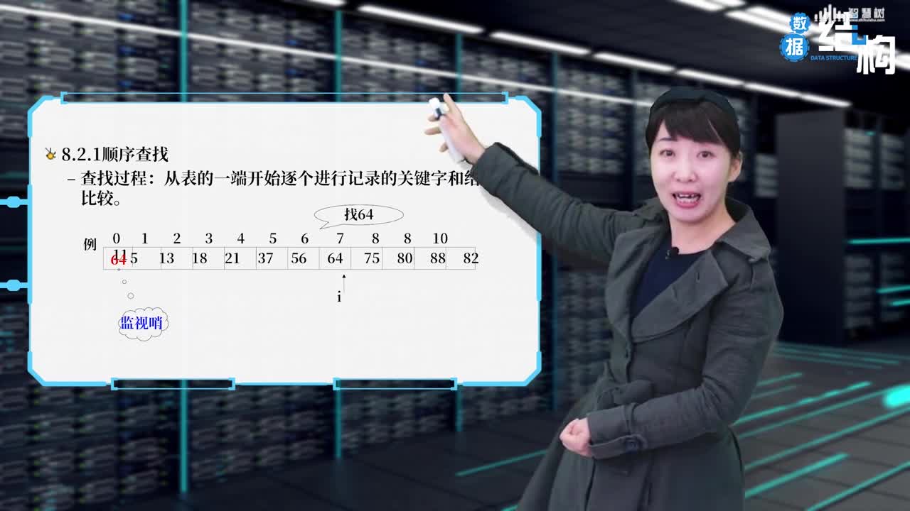 数据结构与算法：[8.2.1]--顺序查找(2)#硬声创作季 