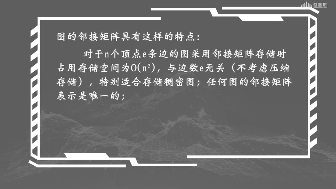 數據結構與算法：[7.2.1]--鄰接矩陣(2)#硬聲創作季 
