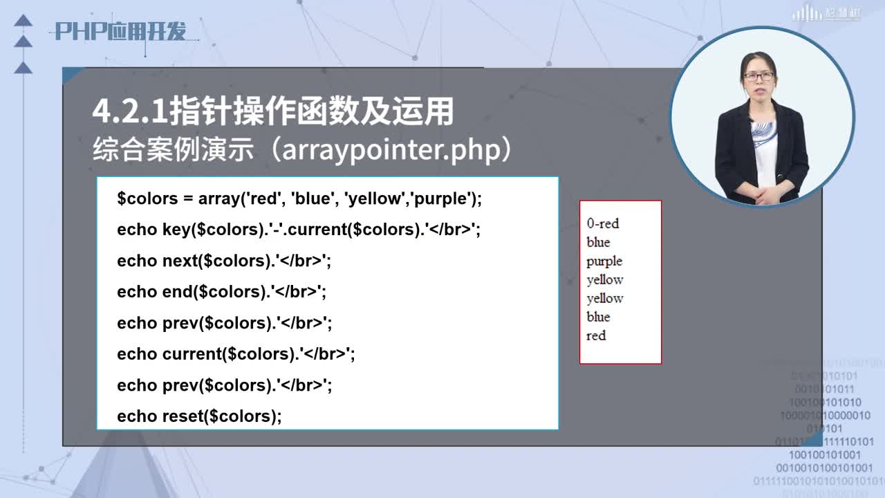 PHP應(yīng)用開(kāi)發(fā)：[4.2.1]--指針操作函數(shù)及運(yùn)用(2)#硬聲創(chuàng)作季 