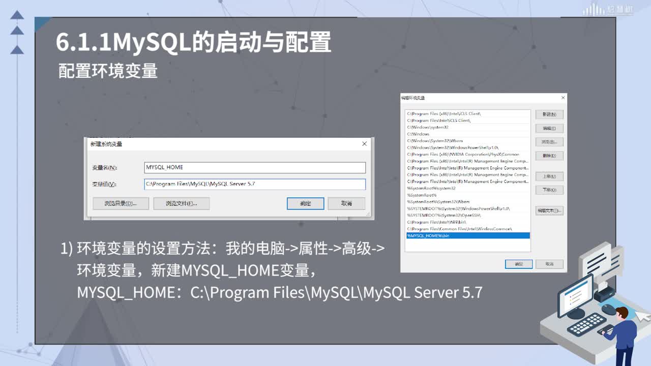 PHP應(yīng)用開(kāi)發(fā)：[6.1.1]--MySQL的啟動(dòng)與配置(2)#硬聲創(chuàng)作季 