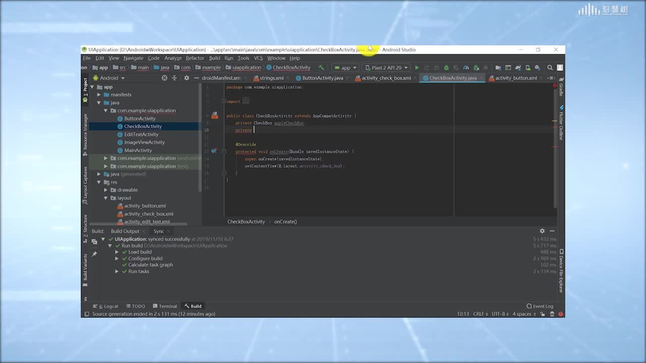 智能設備應用開發：[2.1.5]--CheckBox控件(2)#硬聲創作季 