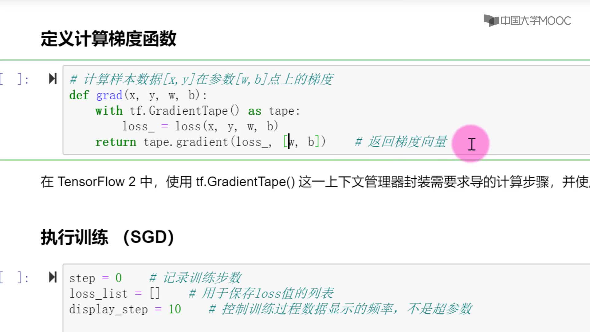 應(yīng)用開發(fā)：建模與模型SGD訓(xùn)練(2)#硬聲創(chuàng)作季 