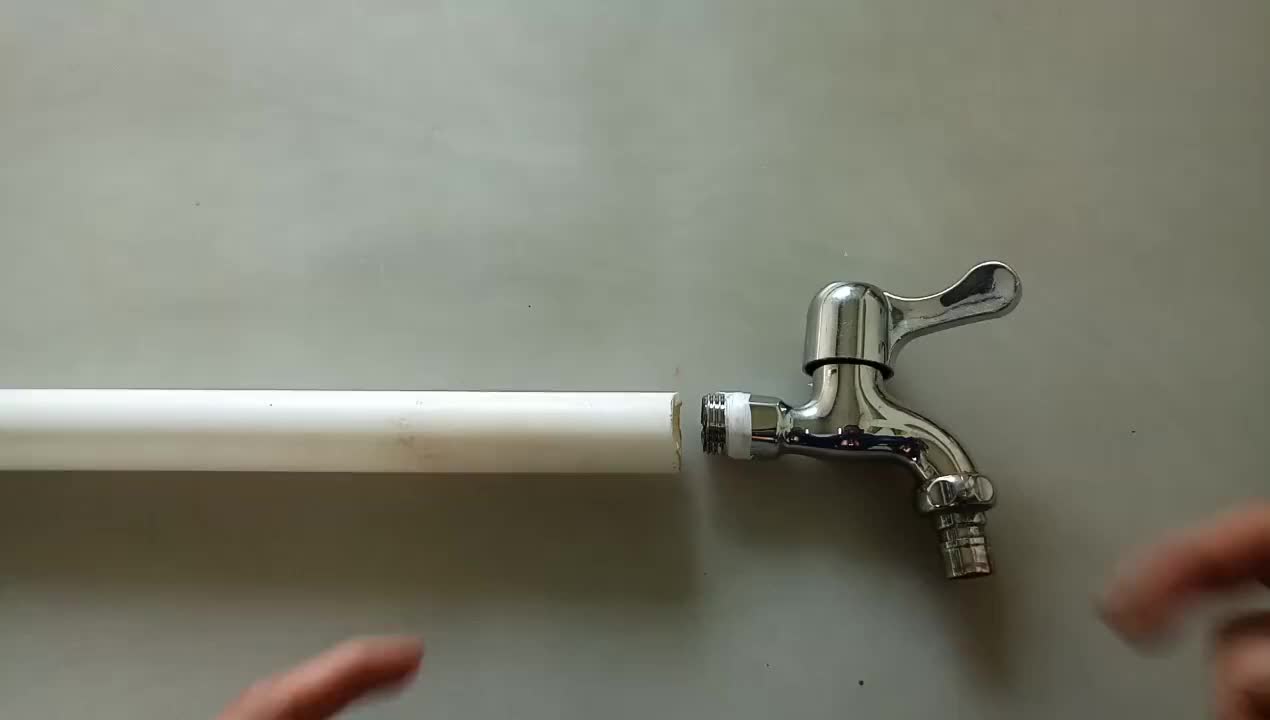 PPR管没有内丝怎么接水龙头？学会这个方法，不管怎么接都不会漏#硬声创作季 