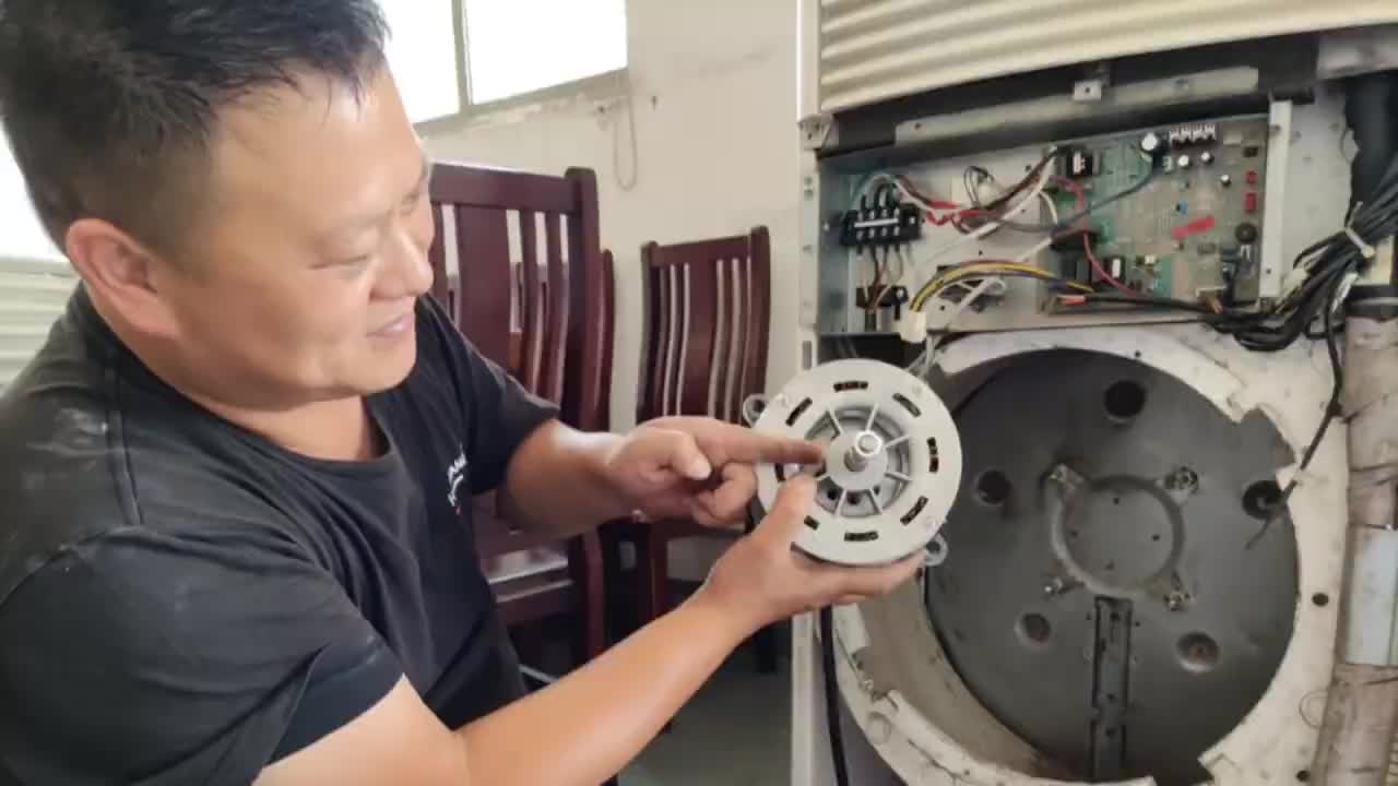 更換空調電機需要注意哪些工序？手把手教你每個步驟#硬聲創作季 