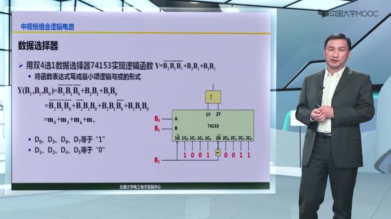 数字逻辑电路：数据选择器实现组合逻辑(2)#硬声创作季 