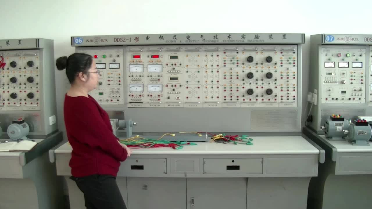 #硬聲創作季  110 三相組式變壓器負載實驗電流回路接線