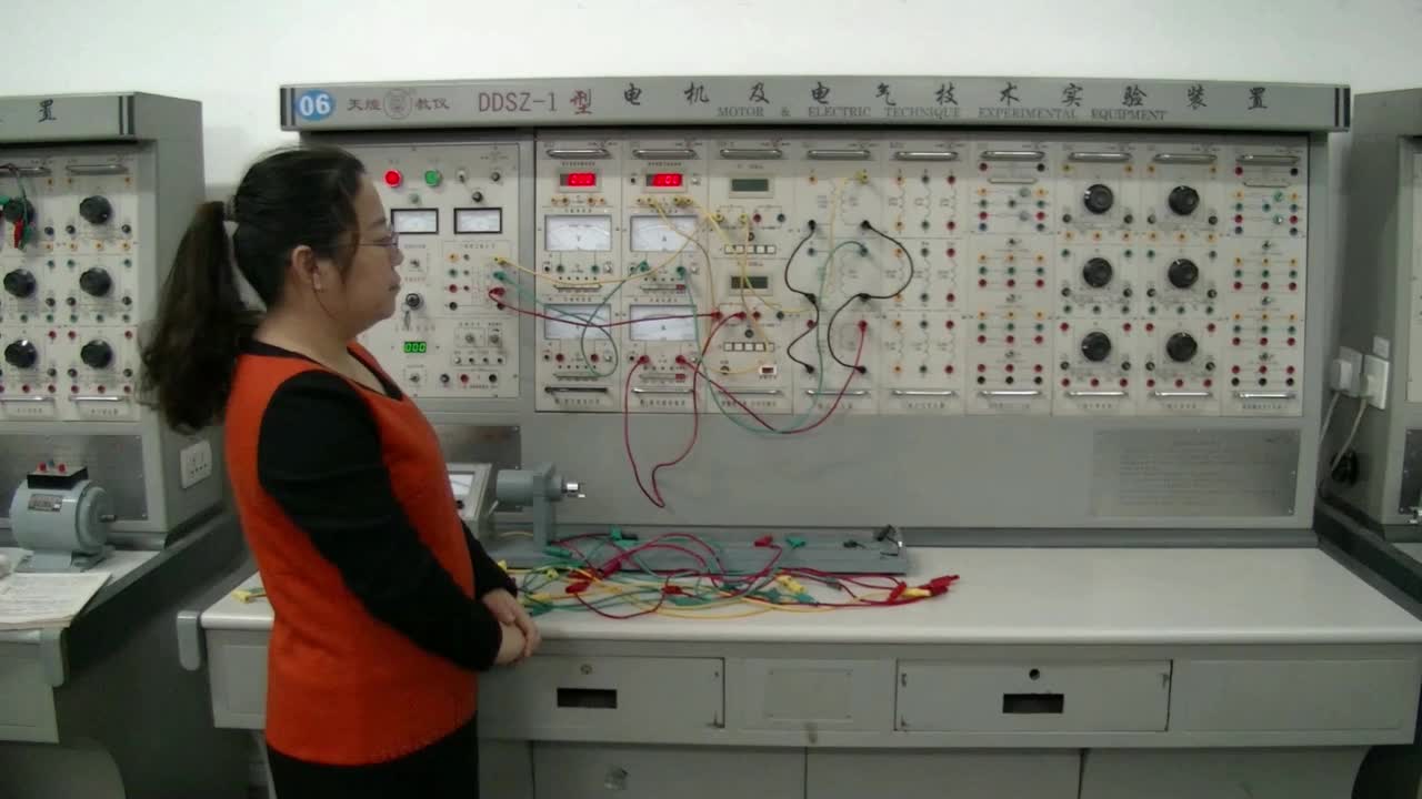 #硬聲創作季  73 三相組式變壓器空載實驗接線電壓回路
