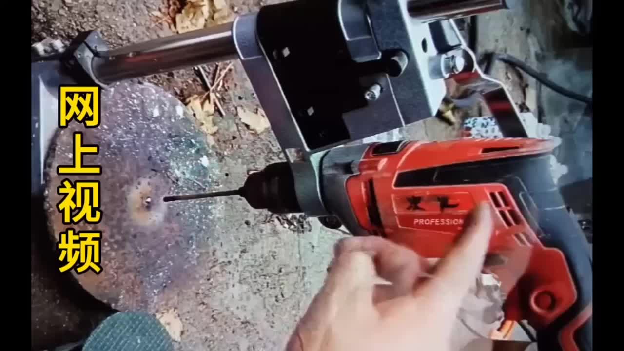 才知道，手槍鉆可以當電焊機使用？一起來見證奇跡，結局果不其然#硬聲創作季 